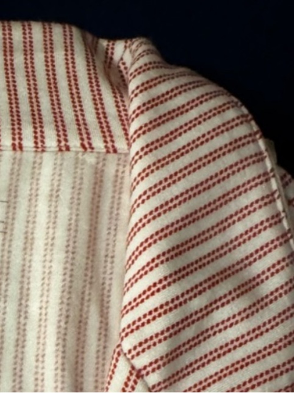 Auden Red Striped Long-Sleeve Pajama Set L NWOT - Picture 4 of 4